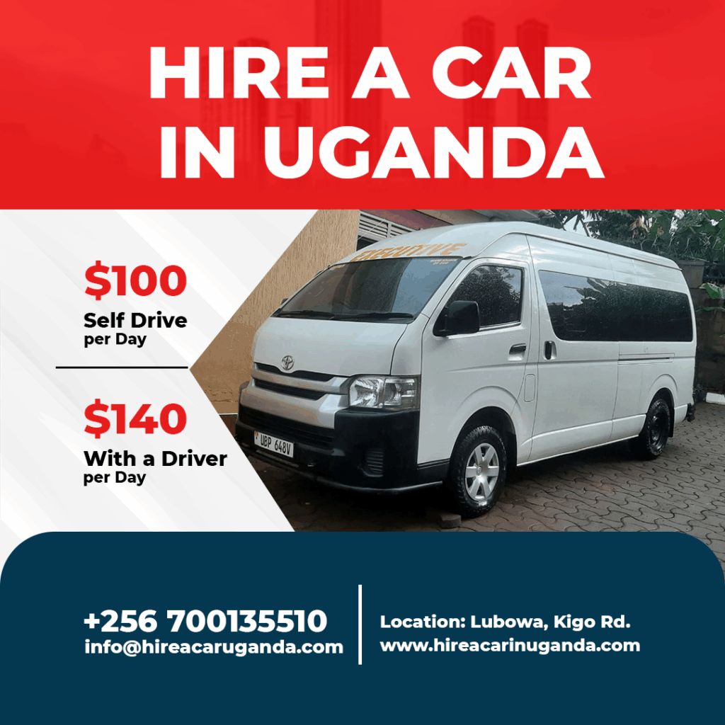 Hire a car in uganda