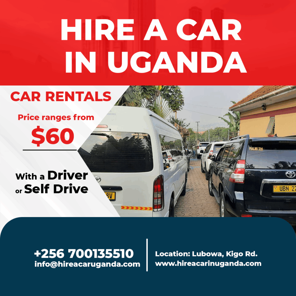 Rent a car Uganda
